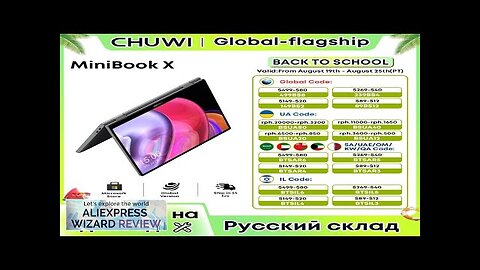 CHUWI MiniBook X 10.51 Inch 2-in-1 Tablet Laptop Intel N100 12GB LPDDR5 Review