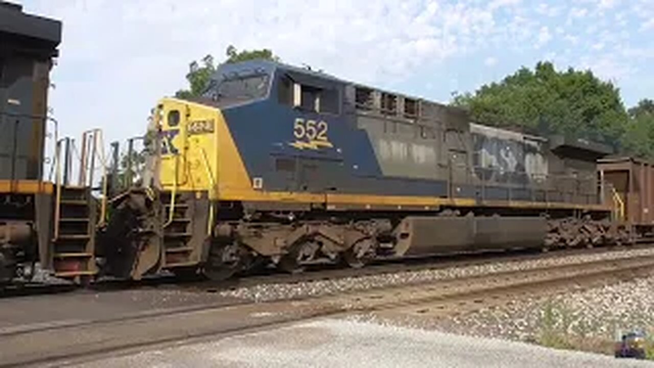 Wheeling & Lake Erie and CSX Trains from Creston and Sterling, Ohio August 24, 2024 Part 5