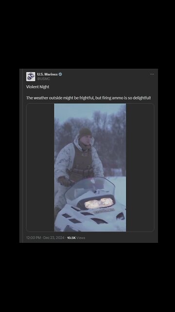 "My fellow Americans, the Storm is upon us......."