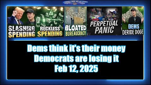 Dems think it’s their money - Democrats are losing it