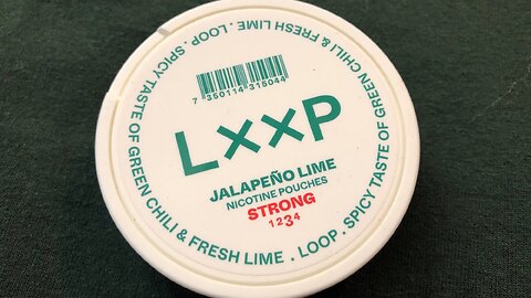 Loop Jalapeño Lime Strong (Nicotine Pouches) Review