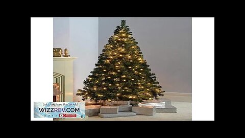 Artificial PVC Christmas Tree 150/180/210cm Green Large Fir Xmas Pine Tree Reusable Review