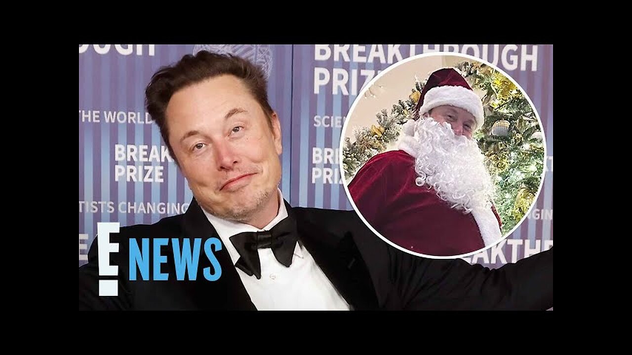 Elon Musk Posts WEIGHT LOSS Pic, Calls Himself "Ozempic Santa" | E! NEWS