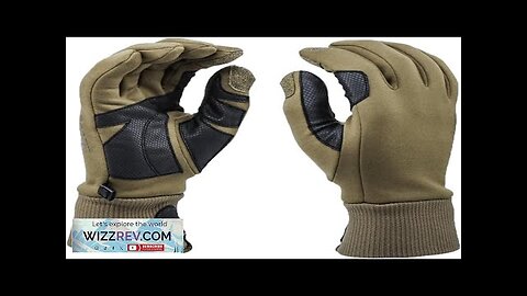 WTS Winter Touchscreen Utility Glove Cold Weather Inner Fleece Wind & Water-Resistant Review