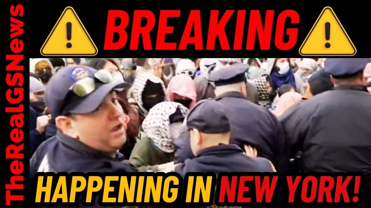 "TOTAL CHAOS" ⚠️ It's going down in NEW YORK - Gov had to LEAVE the Area