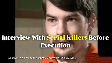 Last Interview With Serial Killers Before Execution | RayderMediaTV