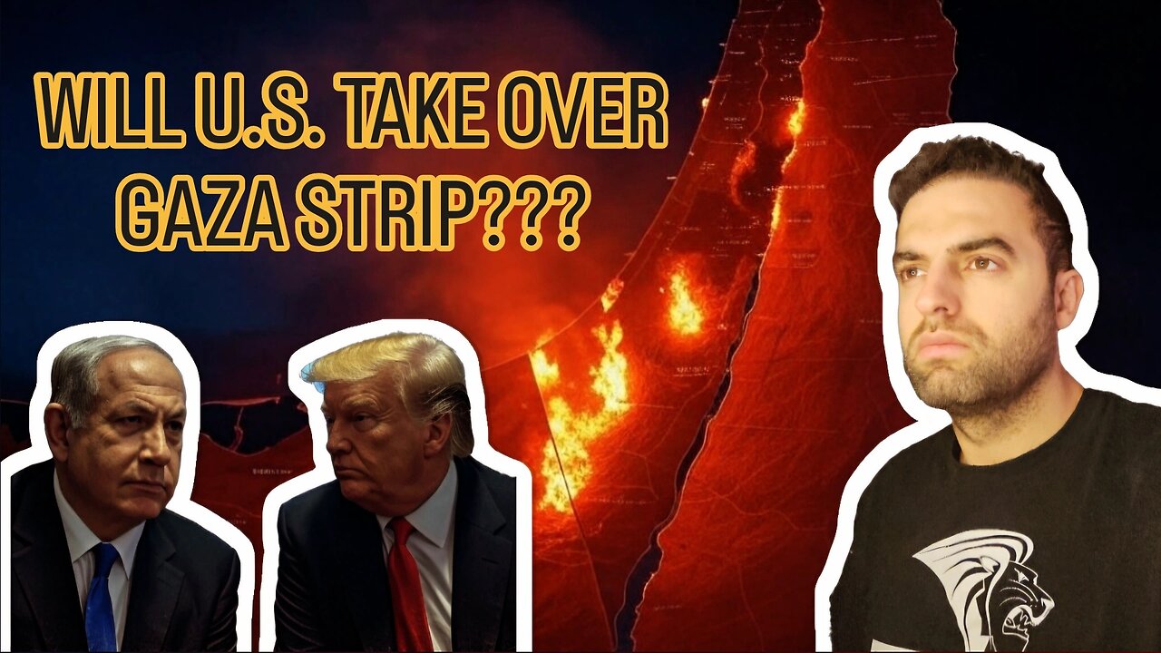 DarkTheoryUSA #0.005 | Trump proposed U.S. take over Gaza Strip