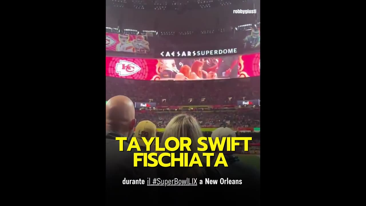 Robby Giusti - Taylor Swift fischiata a più non posso per l'ipocrisia progressista (11.02.25)