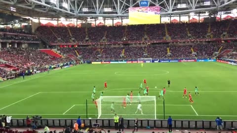 Russia vs Portugal (Free Kick for Russia)