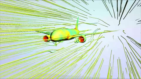 Simulation of airflow around Boeing 787 using Computational Fluid Dynamics (CFD)