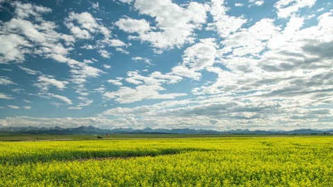 4K Timelapse of Pincher Creek, Alberta