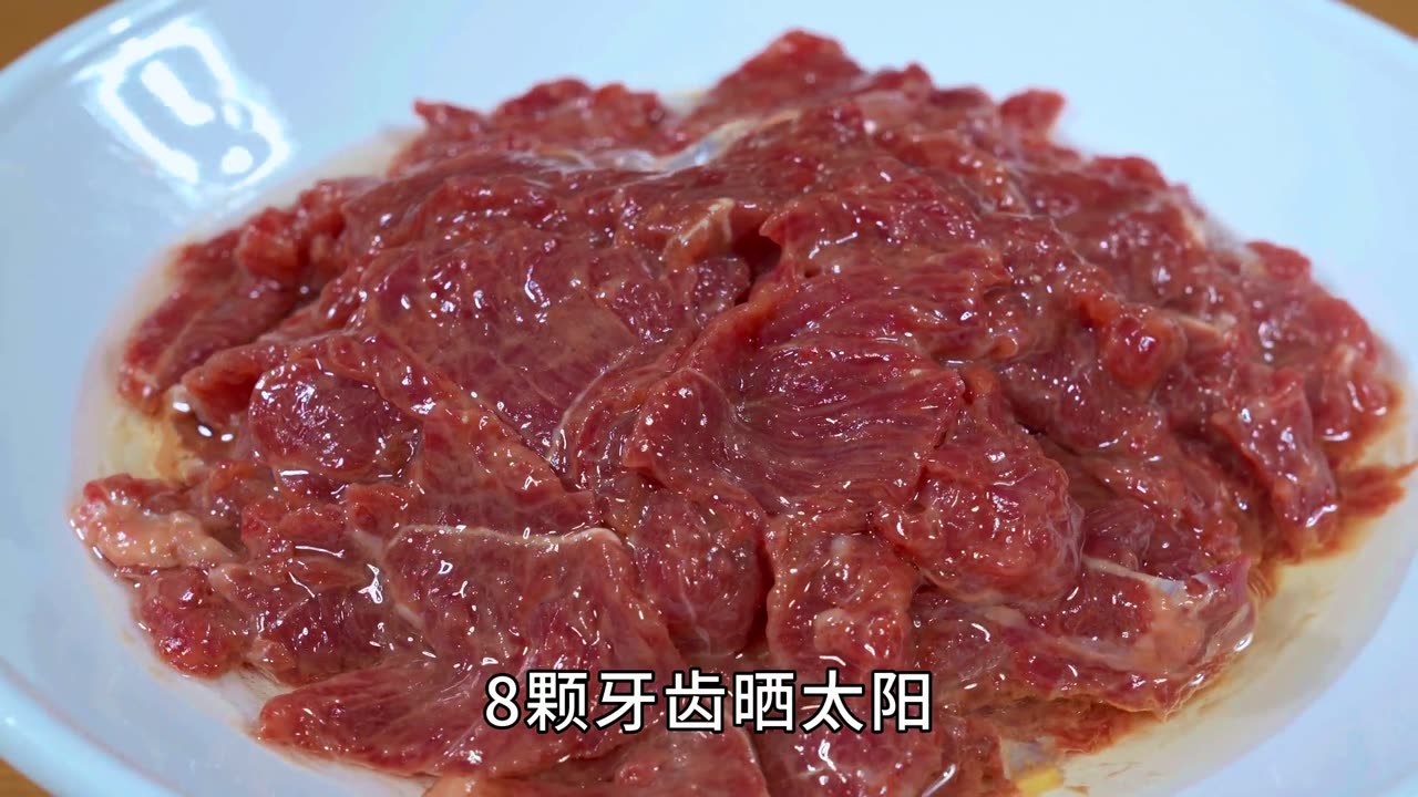 Marinate beef at home, add this step, it will be more tender than tofu