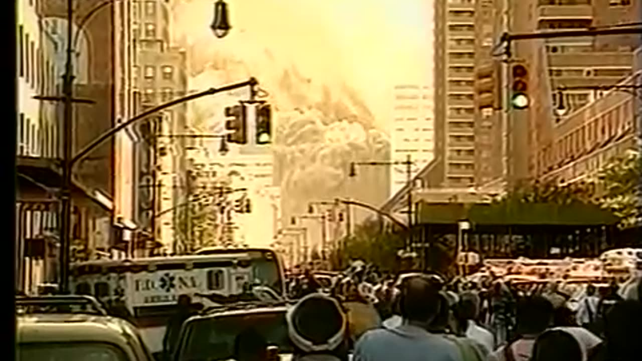 9-11 WTC 7 Demolition - Four Blocks North With Penthouse Edited Out (WPIX)