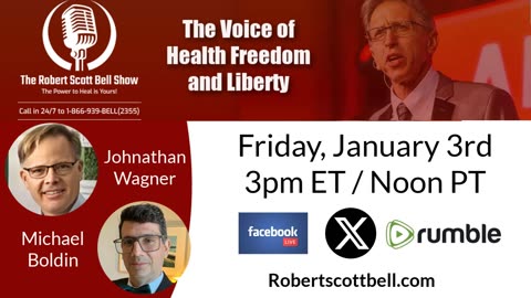 Mask Mandates Return, Adrenalinum, Jonathan Wagner, Choose To Be Healthy, Hyperparathyroidism, Michael Boldin, Tenth Amendment Center - The RSB Show 1-3-25