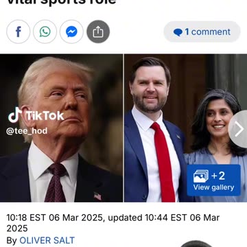 Donald Trump hands JD Vance's wife Usha vital sports role