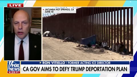 'DESTRUCTIVE LEADERSHIP': Blue state gov grilled for reported effort to defy Trump deportation plan