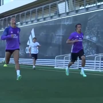 CR7 morning Training