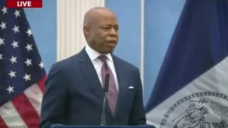 NOW - NYC Mayor Adams: "This is a biblical moment… All these Negroes who