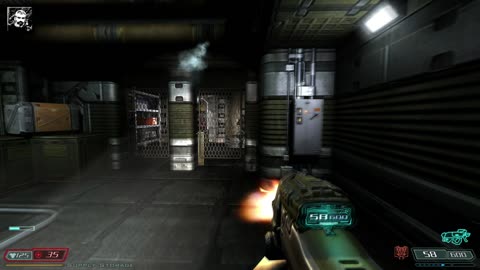 Doom 3 BFG - 3. Underground - Sector 1 - Mars City Service Sub-Level (Ultra Nightmare)