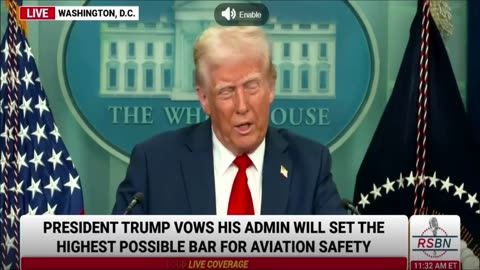 President Trump remarks on the Air Collision in DC