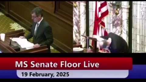 BREAKING: Mississippi's Lt. Gov Delbert Hosemann, has collapsed on the Senate floor