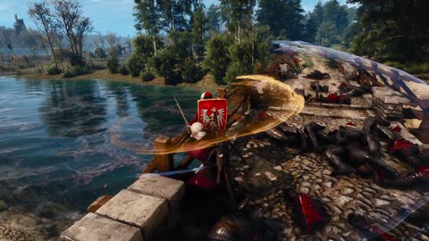 Witcher 3 spinning fight