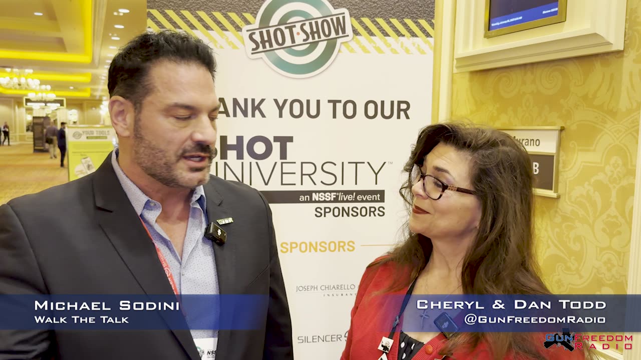 Michael Sodini of WTTA - On-Location at SHOT Show 2025 – GunFreedomRadio