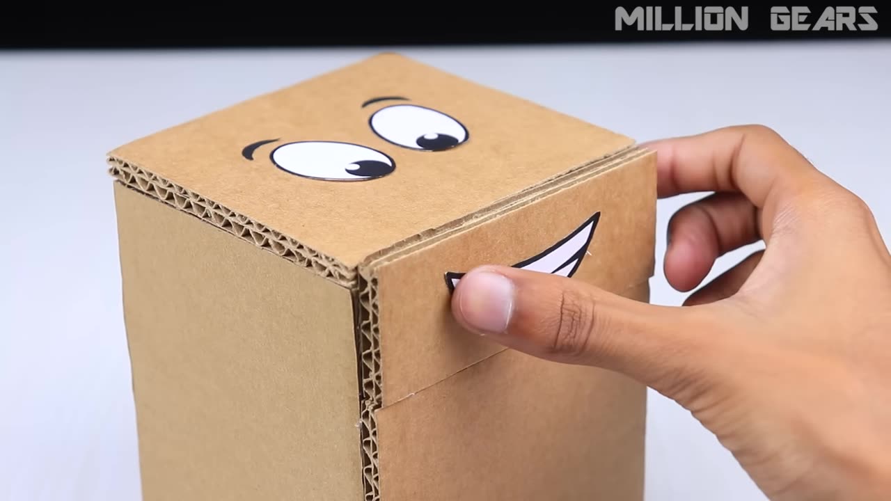 How To Make Coin Bank Box From Cardboard | Awesome Cardboard Projects