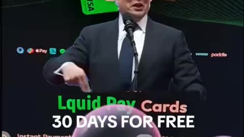 LQUID PAY - ELON MUSK - PAY WITH CRYPTO WORLD-WIDE - TOP TEAM ROB BUSER