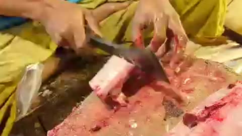 Amazing Mrigal Fish Cutting Skills In Bangladesh Fish Market By Expert Cutter #shorts