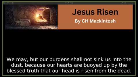 Jesus Risen by C H Mackintosh