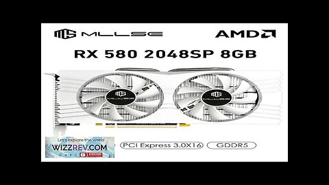 MLLSE Graphics Card AMD Radeon RX 580 8GB 2048SP Placa De Video Review