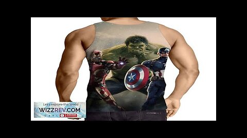 Marvel The Avengers Iron Man Hulk Aggressive Print Tank Top Review