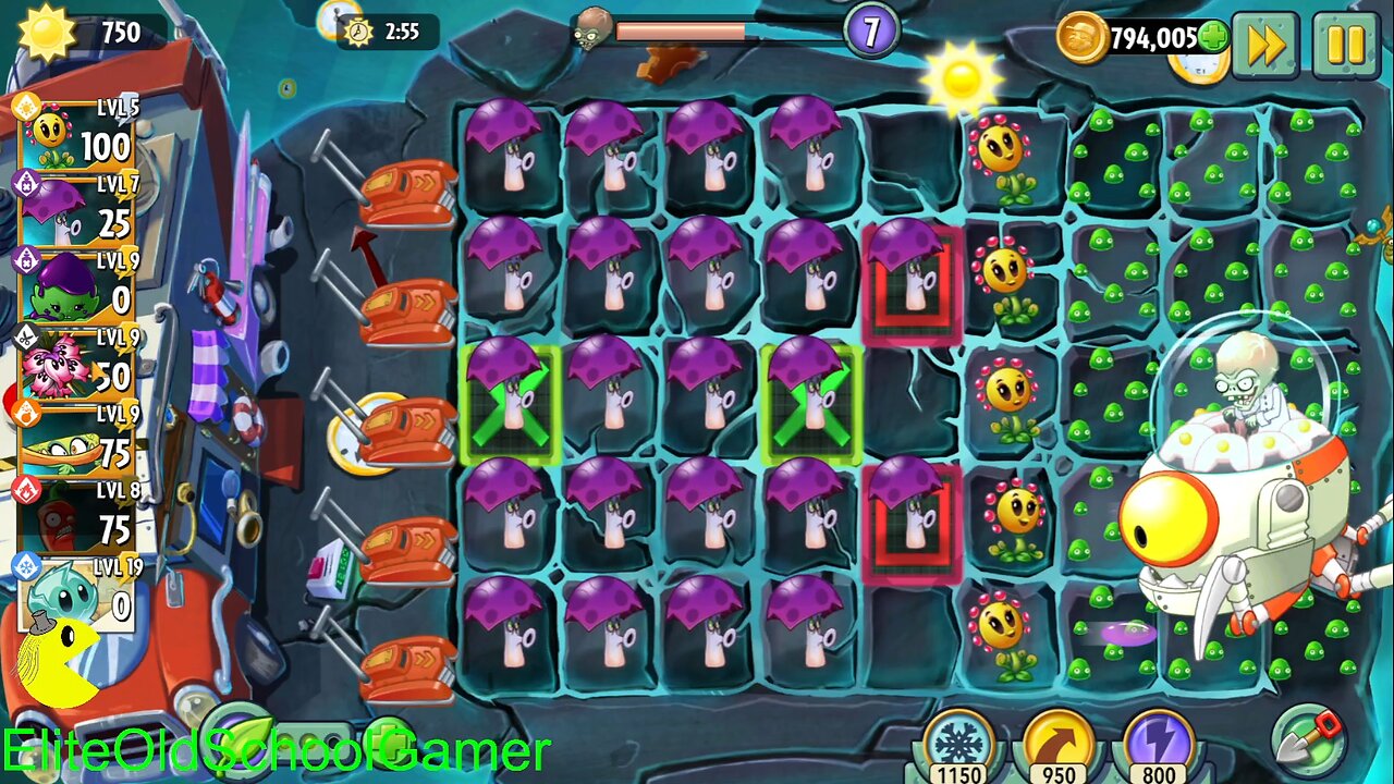 Plants vs Zombies 2 - Zomboss - Seedium Showcase - Sundew Tangler - February 2025
