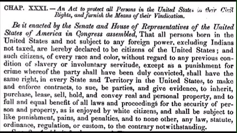 the GOP's 1866 Civil Rights Act