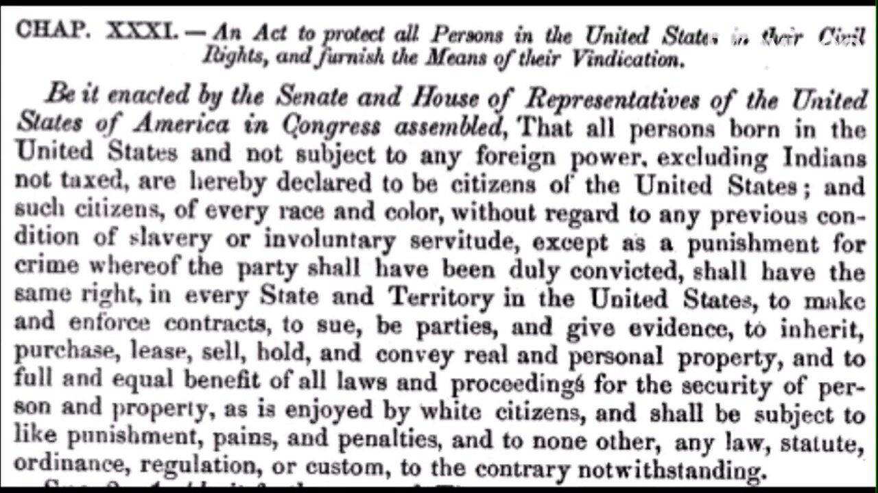 the GOP's 1866 Civil Rights Act