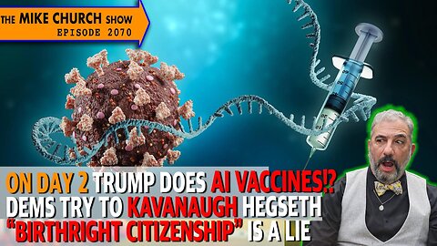 ON DAY 2 TRUMP DOES AI VACCINES!?