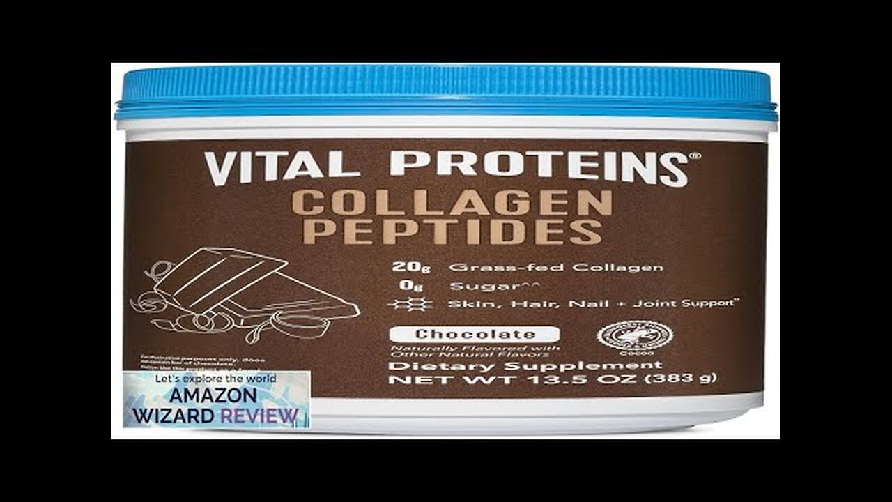 Vital Proteins Collagen Peptides Powder Promotes Hair Nail Skin Bone and Joint Review