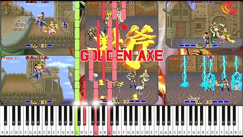 Golden Axe - Turtle Village 2 Piano MIDI