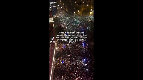 Largest Student Led Movement Going On Now In Serbia