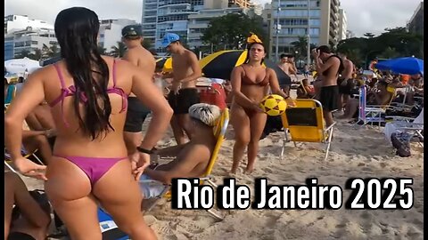 BRAZIL walking in the BEACH 2025