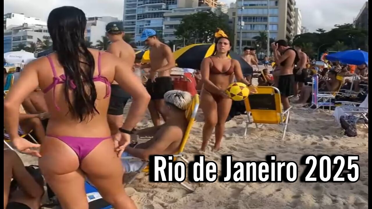 BRAZIL walking in the BEACH 2025