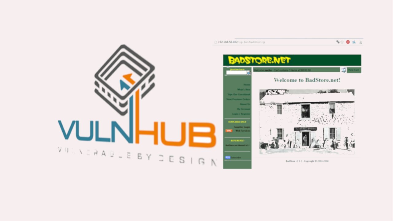 Badstore vulnhub walkthrough part-1
