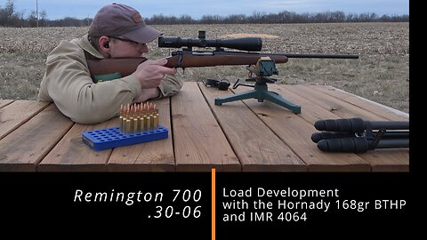 Remington 700 .30-06: Load Development and First Groups