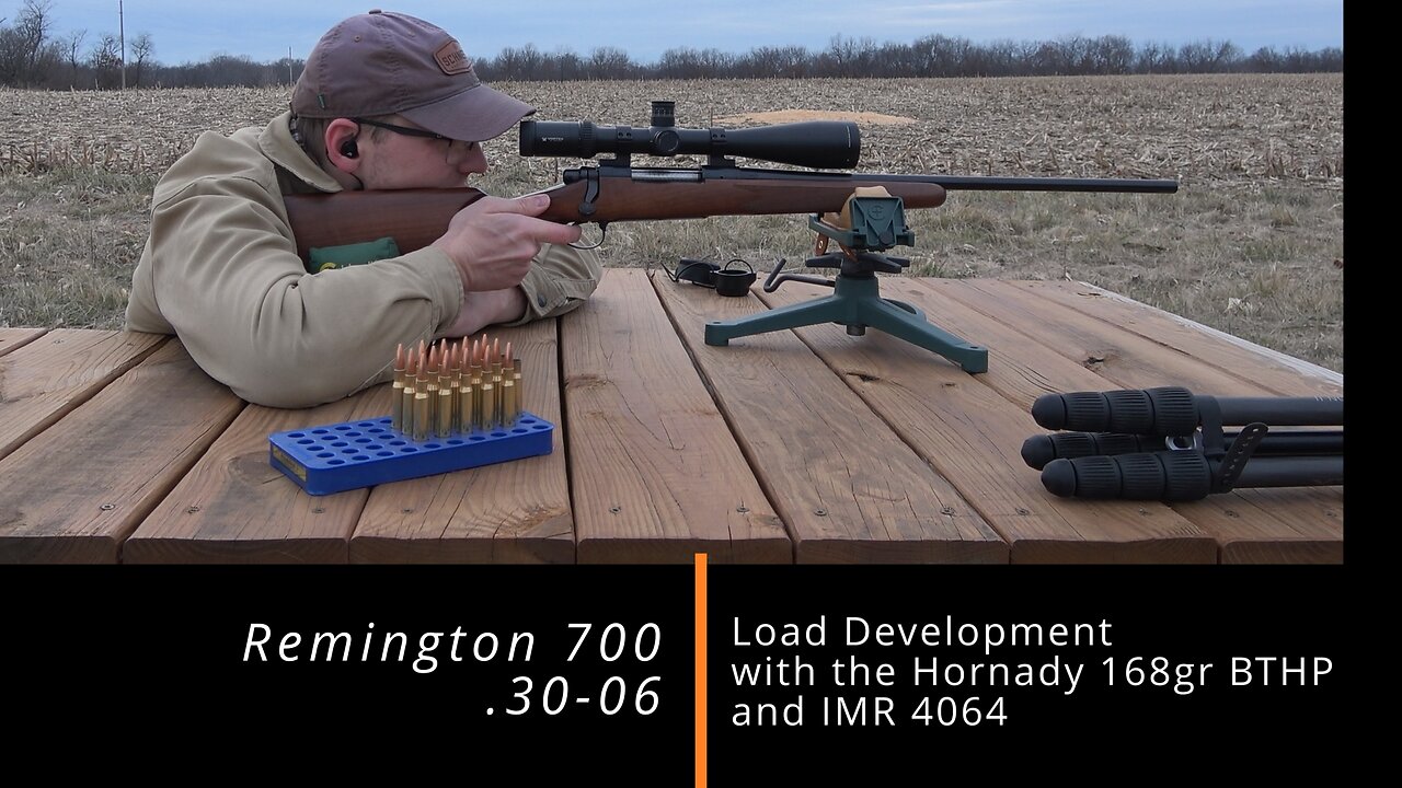 Remington 700 .30-06: Load Development and First Groups