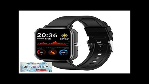 LIGE P8 1.69inch HD Screen bluetooth Call Heart Rate Blood Pressure SpO2 Review