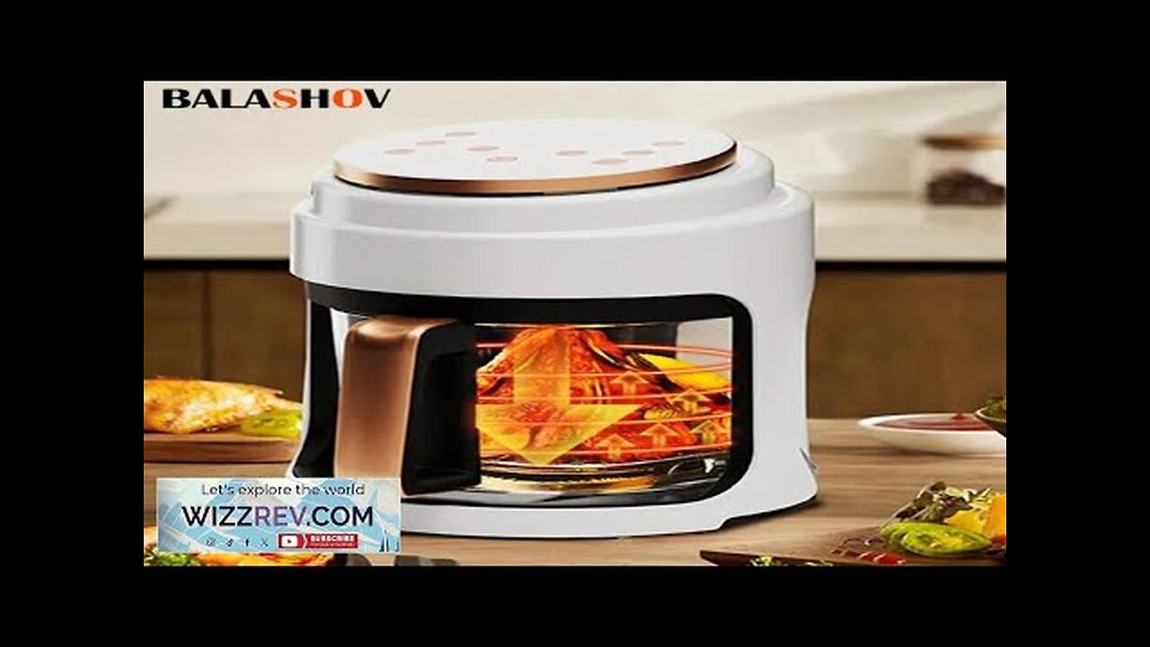 3L US/EU Air Fryer Visual Oil-free Electric Fryer Multi-functional Automatic Household Review