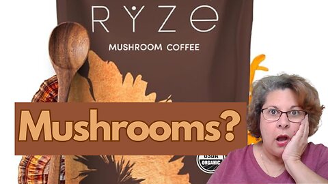 First Time Trying RYZE MUSHROOM COFFEE