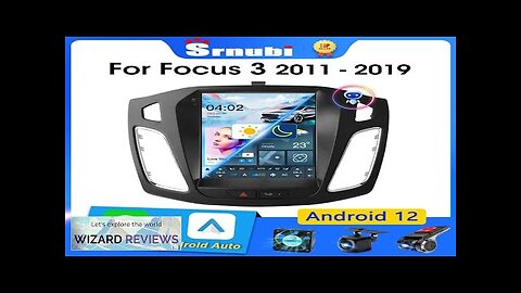 Srnubi 2 Din 9.7" Android 12 Carplay Car Radio for Ford Focus Review