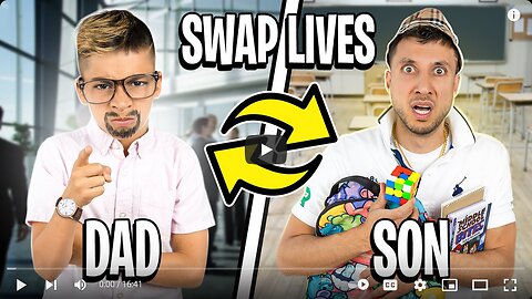 10 Year Old Son and Dad SWAP LIVE'S for a DAY! _ The Royalty Family